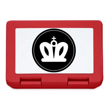 Krone - Brotdose - Rot - Vorne