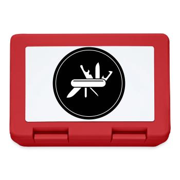 Pocket knife - Lunchbox - red - Front