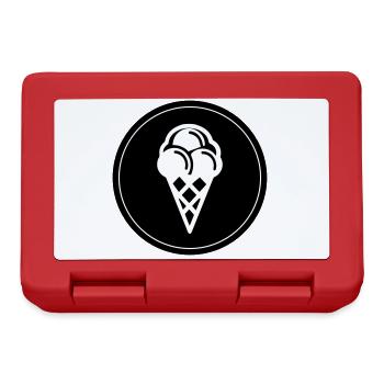 Icône Ice Icon - Boîte à goûter - rouge - Devant