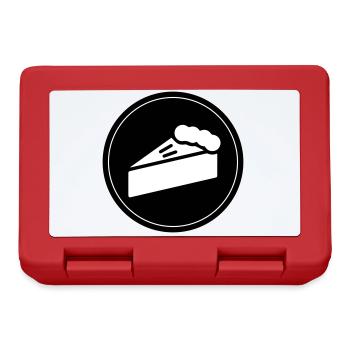 Cake apple pie pastry chef - Lunchbox - red - Front