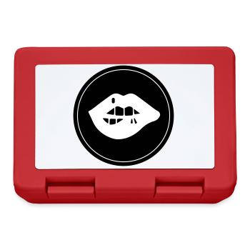 Icône pour les lèvres - Boîte à goûter - rouge - Devant