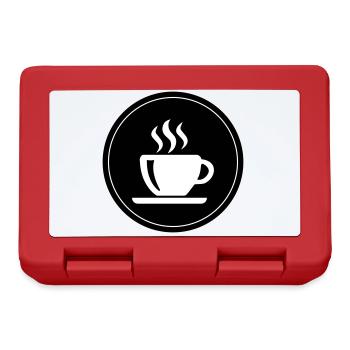 Coffee Cup Coffee - Lunchbox - red - Front
