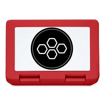 Beekeeper symbol - Lunchbox - red - Front