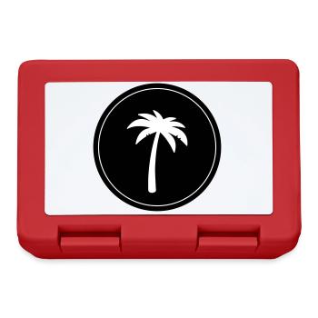 Symbole de la paume - Boîte à goûter - rouge - Devant