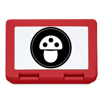 Mushrooms Symbol - Lunchbox - red - Front
