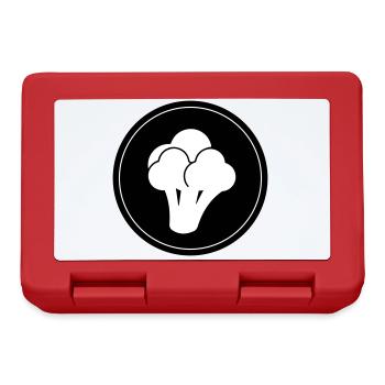 Broccoli Vegetables - Lunchbox - red - Front