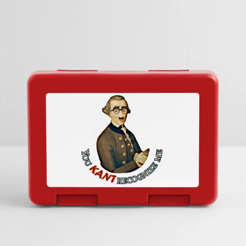 Funny Philosopher: Can't recognize Immanuel Kant Lunchbox