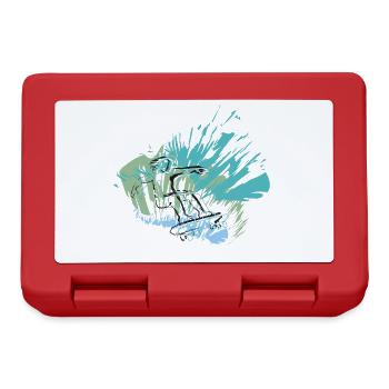 Your skater style for the halfpipe - Lunchbox - red - Front