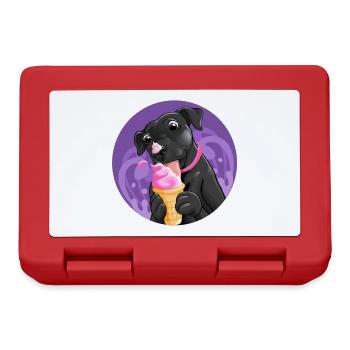 Gourmet puppy pink cream - Lunchbox - red - Front