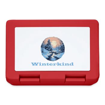 Winter Child - Lunchbox - red - Front