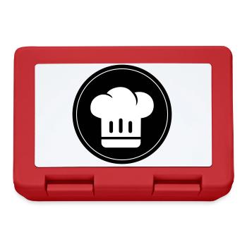 Chef's hat Chef - Lunchbox - red - Front