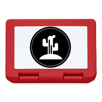 Cactus plant - Lunchbox - red - Front
