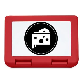 Icône du fromage - Boîte à goûter - rouge - Devant