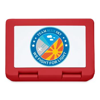 Light Warrior Badge Air and Sun Mission Emblem - Lunchbox - red - Front