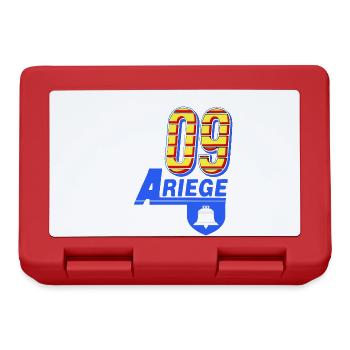 Ariège - Brotdose - Rot - Vorne