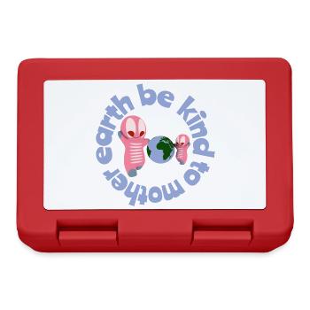 Cute kawaii figures - Lunchbox - red - Front