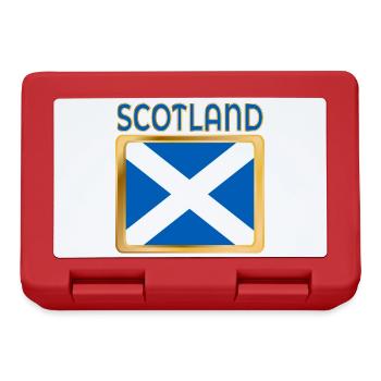 SCOTLAND FLAG GREAT BRITAIN EUROPE - Lunchbox - red - Front