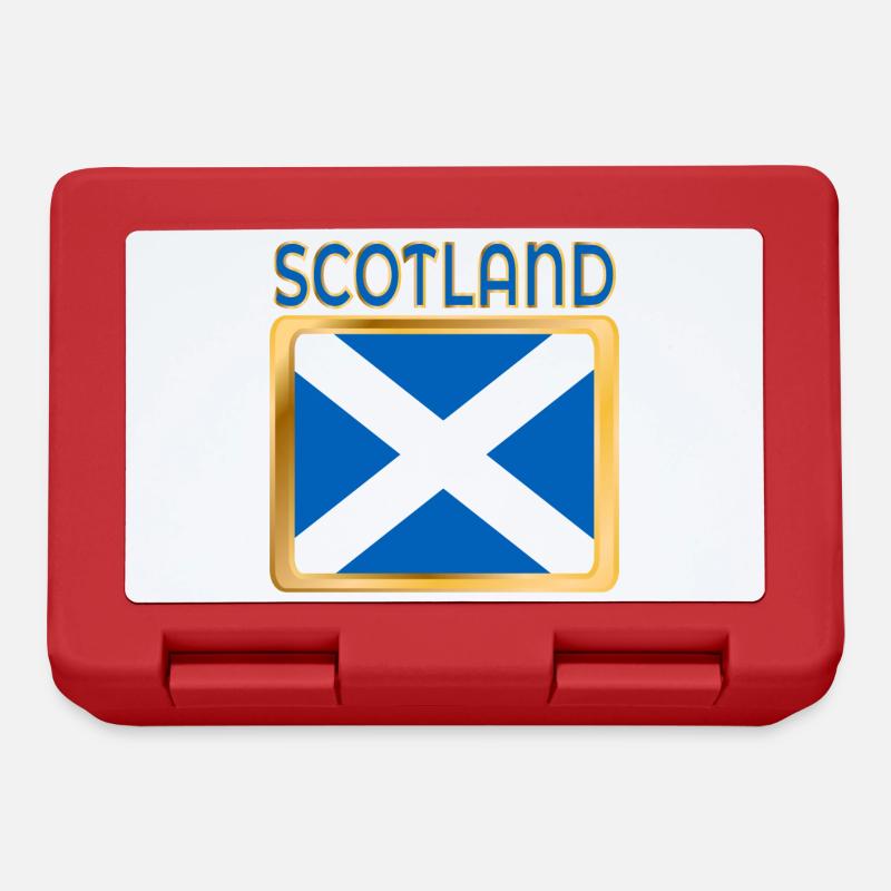 DRAPEAU DE L’ECOSSE GRANDE-BRETAGNE EUROPE - Boîte à goûter - rouge