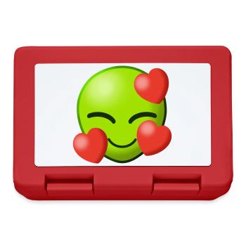 Alien Love Love Aliens Heart Heart Extraterrestrial I - Lunchbox - red - Front