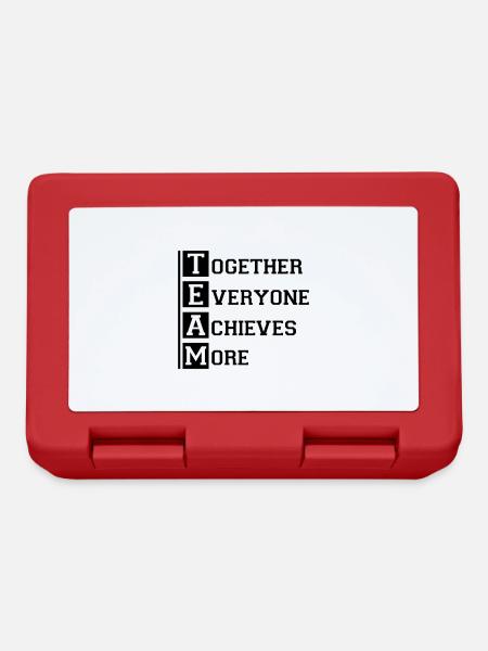TEAM Together Everyone Achieves More - Brotdose - Rot