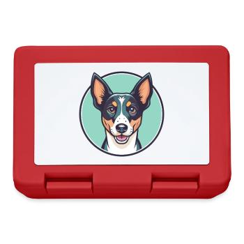 Baum Feist Hund Rasse Cartoon Kawaii Clipart Haustier - Brotdose - Rot - Vorne