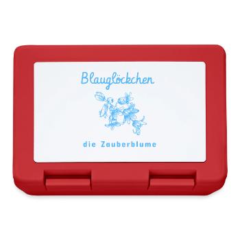 Bluebell the magic flower - Lunchbox - red - Front