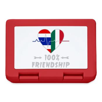 Thailand and Italy 100% friendship - Lunchbox - red - Front