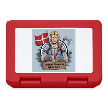 Schildmaiden - Discover the wild side of Denmark - Lunchbox - red - Front