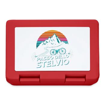 Passo dello Stelvio Rennrad Italien - Brotdose - Rot - Vorne