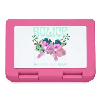 Solice – Tranquillité botanique - Boîte à goûter - rose - Devant