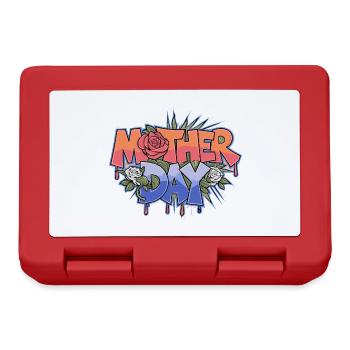Graffiti Mother Day - Lunchbox - red - Front