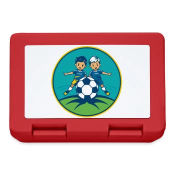 Football F-Youth - Lunchbox - red - Front