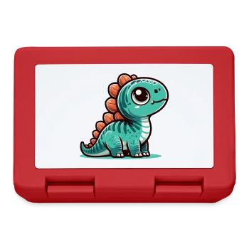Stegosaurus Baby Dino Babydino Dinobaby Gift - Lunchbox - red - Front