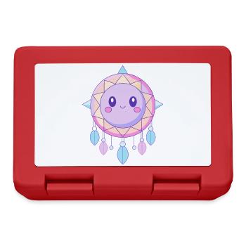 Kawaii pink and purple dreamcatcher - Lunchbox - red - Front