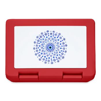Mandala Schutz - Brotdose - Rot - Vorne