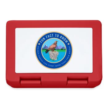 Golden Eagles can carry more than their weight - Lunchbox - red - Front