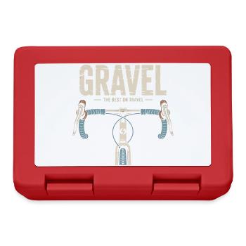 Gravel - Le meilleur du voyage - Boîte à goûter - rouge - Devant