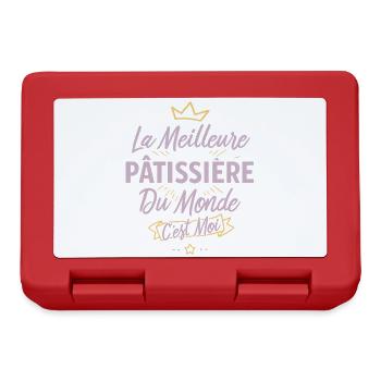 The best pastry chef in the world - Lunchbox - red - Front