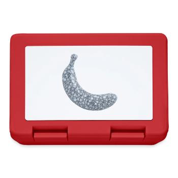 Snow Frost Diamond Banana - Lunchbox - red - Front