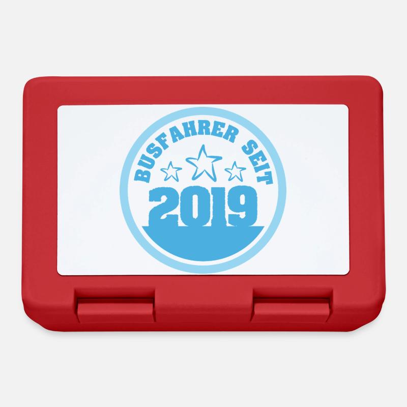 Bus 2019 - Brotdose - Rot