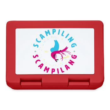 scampiling - Boîte à goûter - rouge - Devant