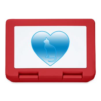 Cat - Lunchbox - red - Front