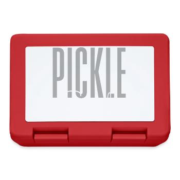 pickle squad pickle lover gifts - Lunchbox - red - Front