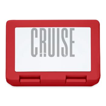 Cruise Squad – Vacation Cruise Ship Travel Crew - Lunchbox - red - Front