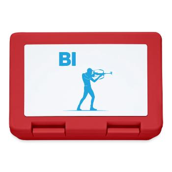 Biathlon Biathlete - Lunchbox - red - Front