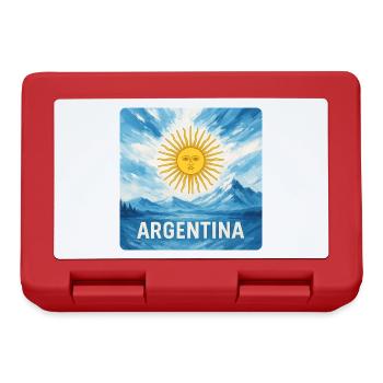 Argentina Travel Design - Lunchbox - red - Front