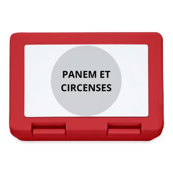 Panem et Circenses - Brotdose - Rot - Vorne