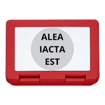 Alea Iacta est - Lunchbox - red - Front