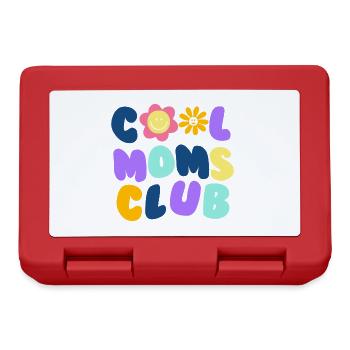 Cool Moms Club No1 - Lunchbox - red - Front