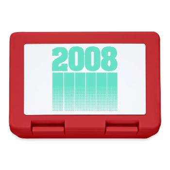 2008 - Brotdose - Rot - Vorne